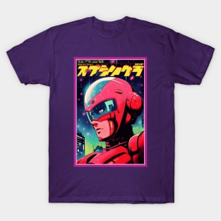 Retro Anime Comic Hero | Anime Origin | Vintage Anime Art T-Shirt